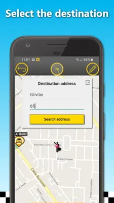 TAXI Fulger Oradea android App screenshot 3