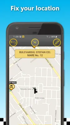 TAXI Fulger Oradea android App screenshot 4